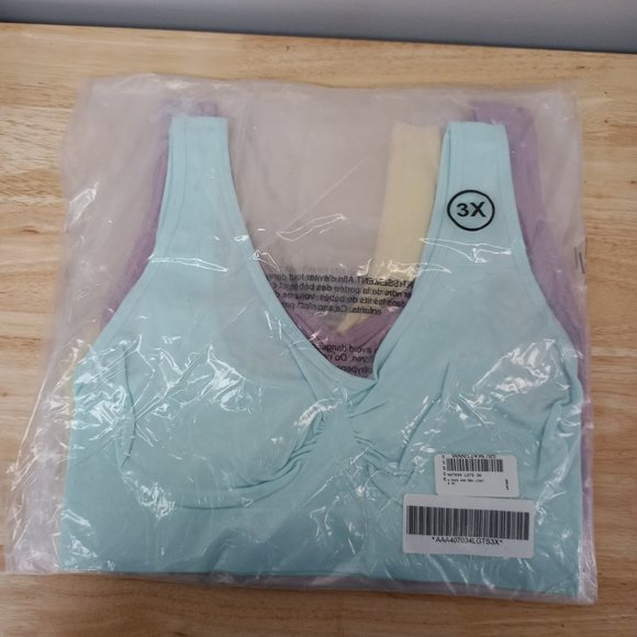 Rhonda Shear 4-Pack Ahh Bra, LARGE - Picture 2 of 7